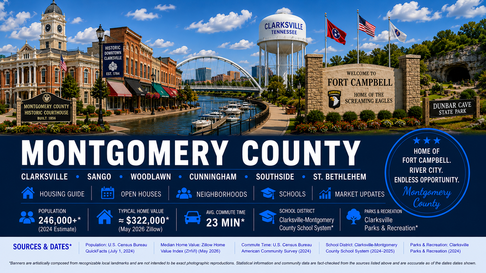 Montgomery County Housing Guide | Clarksville, Sango & Middle Tennessee Home Buying Resource Center