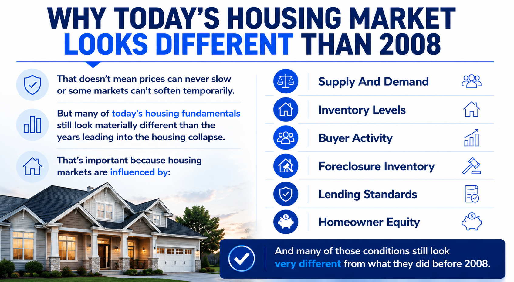 Why Today's Housing Market Looks Different Than 2008