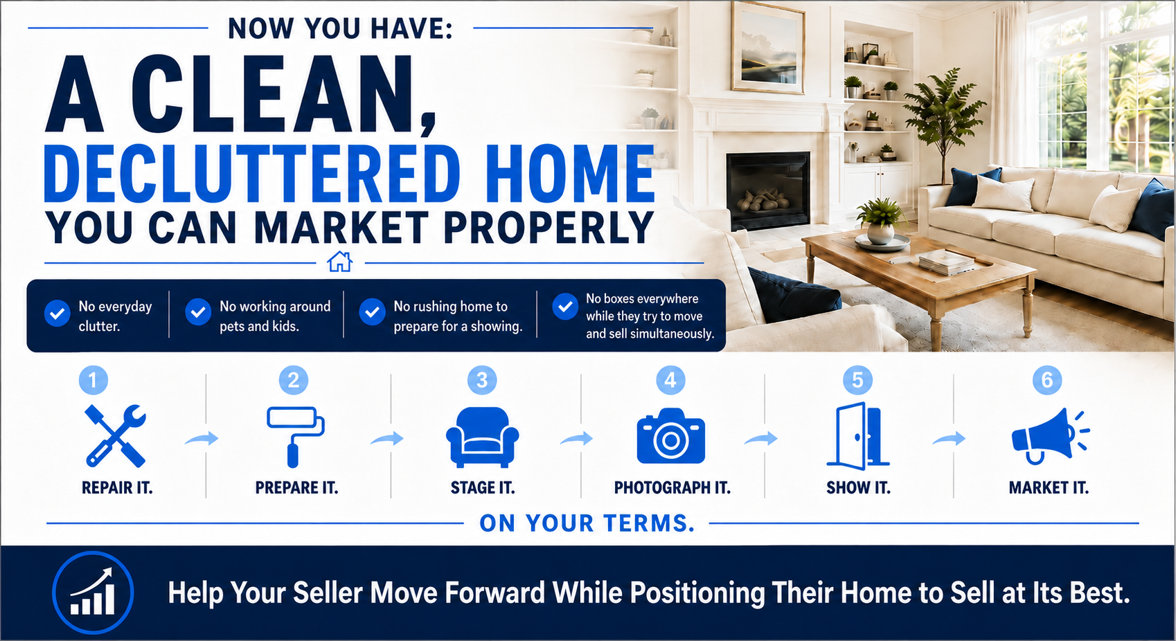 Move First, Then Prepare the Current Home for a Stronger Market Sale
