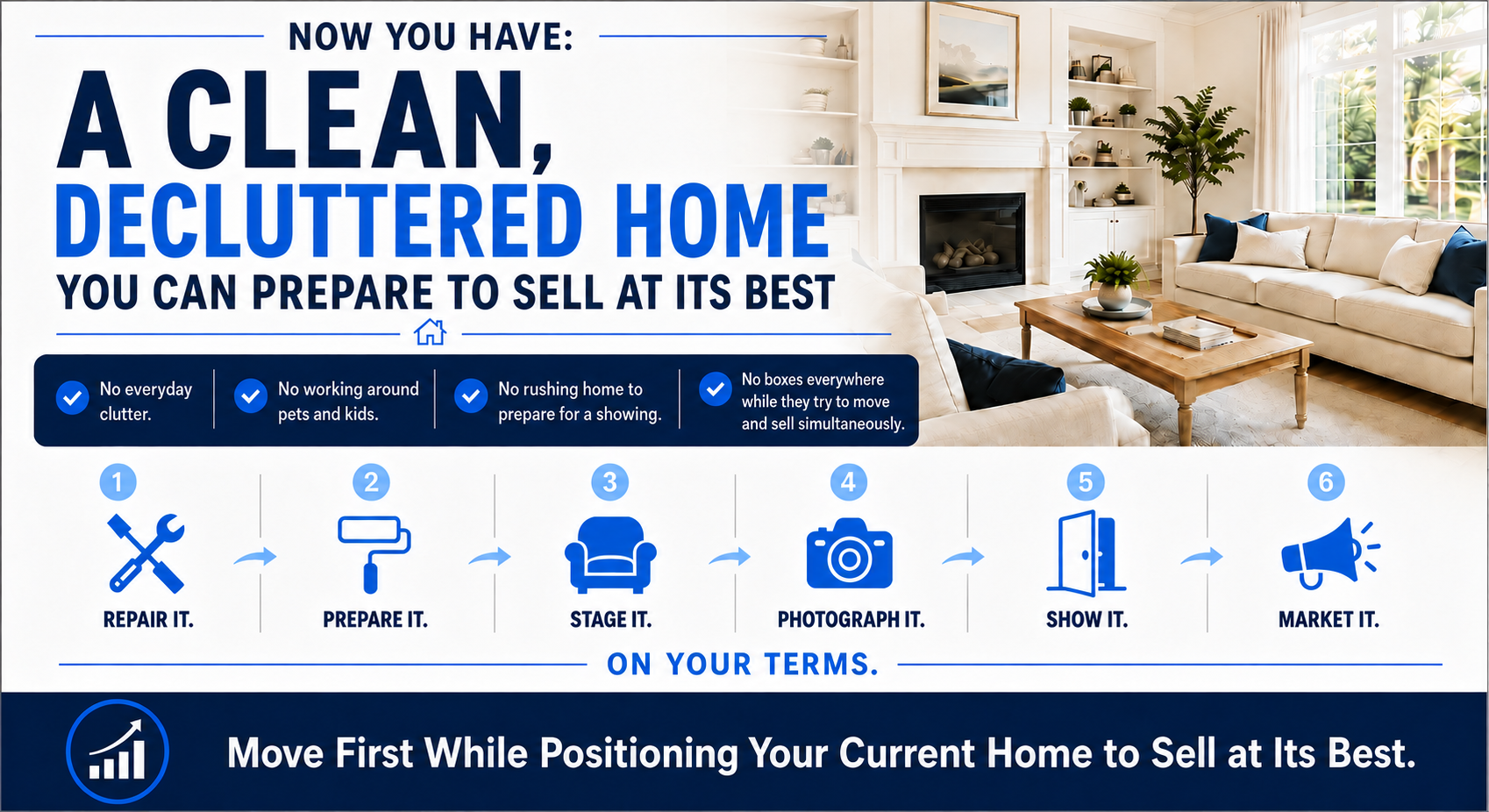 Vacate Before Listing: Prepare the Current Home Without Living Through Showings