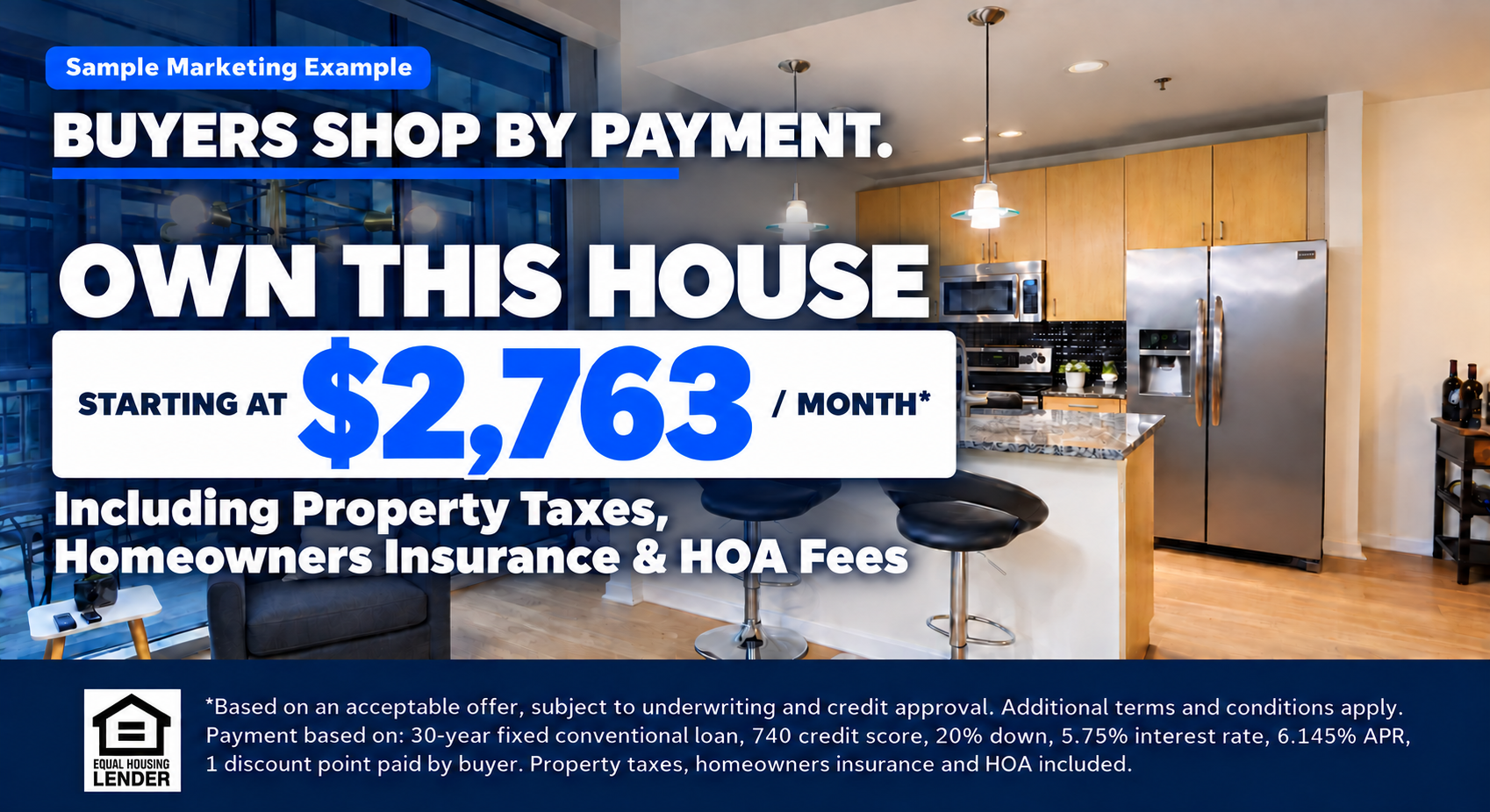 Show Buyers What Matters To Them: The Payment & The Rate